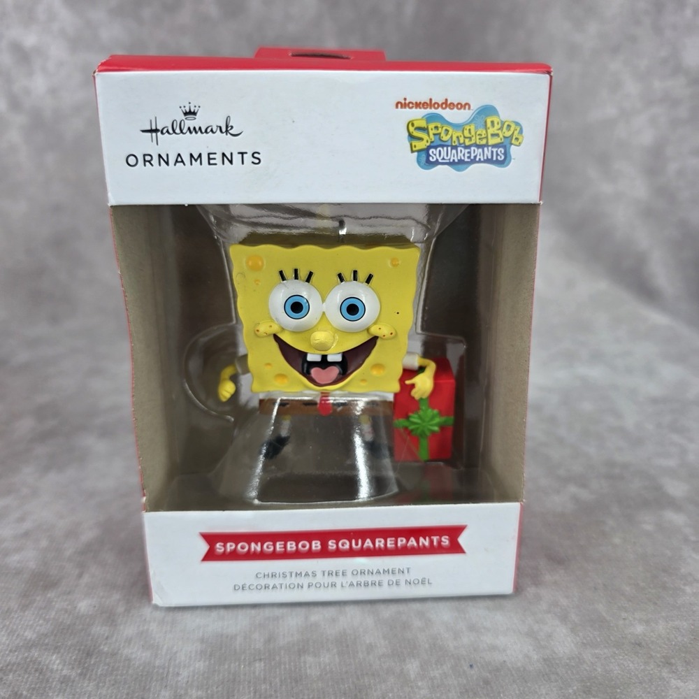 Hallmark Ornaments Nickelodeon Sponge Bob Square Pants Christmas Ornament 2025